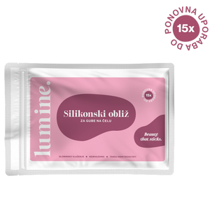 Silikonová náplast na vrásky na čele