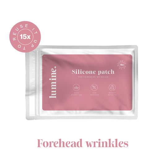 Silikonová náplast na vrásky na čele